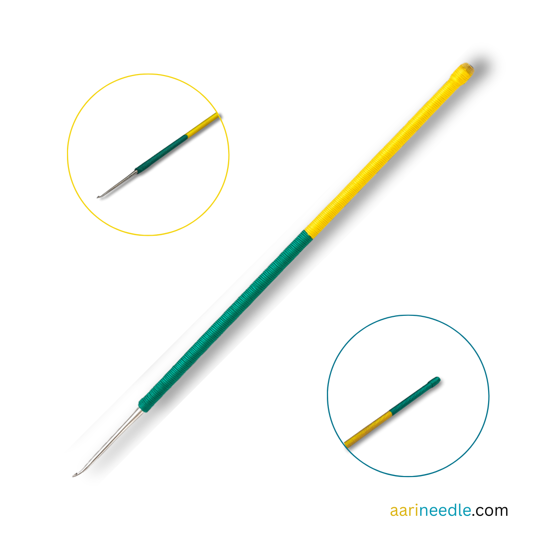 2 Thread Aari Needle